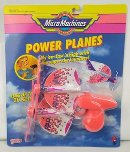 Vtg Micro Machines Power Planes Rad Wing New Flight Toy w/ Launcher Galoob 1992 - Picture 1 of 2