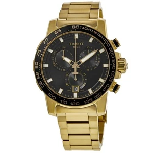 Reloj para hombre Tissot T-Sport cronógrafo cuarzo esfera negra T125.617.33.051.01 - Imagen 1 de 2