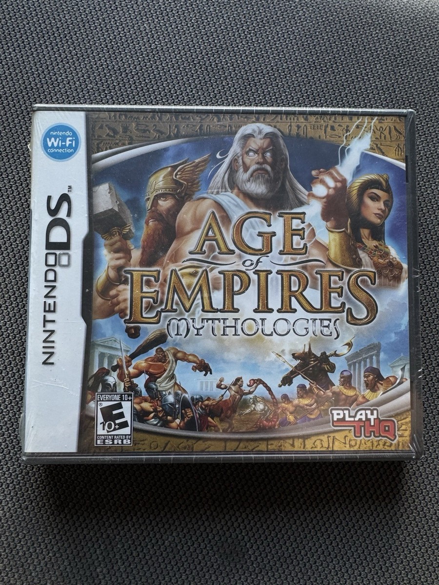 レア【DS】 AGE OF EMPIRES MYTHOLOGIES ソフトのみ Age Of Empires Mythology - Nintendo DS – Retro Raven Games