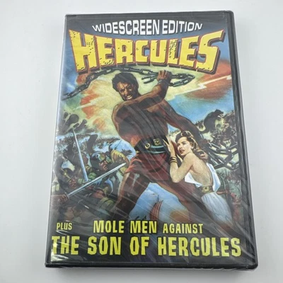 Hercules Plus Mole Men Against the Son of Hercules (DVD, 1961) Region Free  - Image 1 of 3