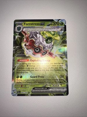 Forretress ex 005/193 Sv02: Paldea Evolved Holo - Image 1 of 3