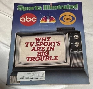 Sportscasting ABC/NBC/CBS - Sports Illustrated - 24. Februar 1986 - Bild 1 von 1