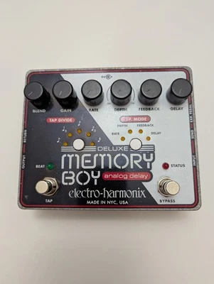 Electro-Harmonix Deluxe Memory Boy Effects Pedal DMBOY TESTED - Image 1 of 4