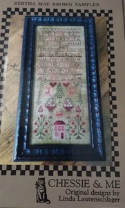 CHESSIE & ME BERTHA MAE SAMPLER CROSS STITCH CHART - Bild 1 von 3