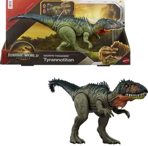 Jurassic World Rebirth Gigantic Thrashers Tyrannotitan Large Action Dinosaurier Neu - Bild 1 von 7