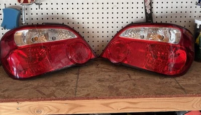 Subaru Impreza WRX STi Sedan GD GDA GDB Tail Light Lamp Pair OEM JDM 2004-2005 - Image 1 of 4