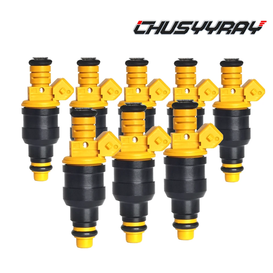 Inyectores de combustible GT 5.0 4.6 1986-2002 para Ford Mustang alto flujo 0280150943 Foto 1 de 4