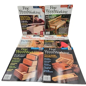Tauton’s Fine Woodworking Magazine Lot February April June August October Decemb - Foto 1 di 14