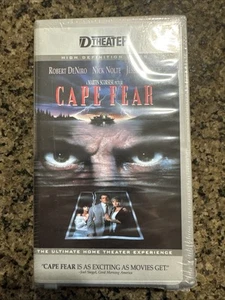 New Cape Fear D-VHS Digital D-Theater DVHS High Definition HD Video Tape Movie - Imagen 1 de 3