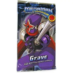 * MegaMan * Grave Booster Pack (x1) Neu Sealed NT Warrior Mega Man TCG - Bild 1 von 2