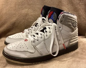 Air Jordan 1 Retro '93 Bugs Bunny weiß/grau/rot 580514-107 Größe 9 - Bild 1 von 12