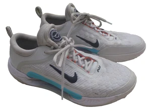 Nike Court Flyplate Air Zoom NXT Tennis Men 11 EU 45 Photon Dust/Blue DV3276-001 - Picture 1 of 13