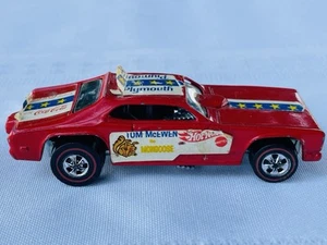 Hot Wheels Redline MONGOOSE Funny Car Nice !!! 1969 Tom McEwen Red - Picture 1 of 12