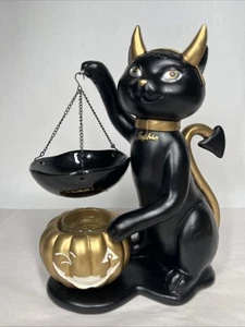 Yankee Candle Black Cat Sophia hängender Wachstörtchenwärmer Teufel 9 Zoll - Bild 1 von 15