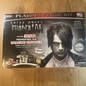 Criss Angel Mindfreak Platinum Magic Kit 350+ Tricks Instructional DVD New - Picture 1 of 7