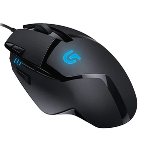 Logitech G402 Hyperion Fury Wired Gaming Mouse, 4,000 DPI, Lightweight, 8 Progra - Picture 1 of 7