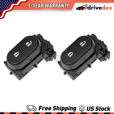 Pair Dorman - OE Solutions Door Lock Switch Fits 2006 2007 2008 Chevrolet Impala - Image 1 of 4