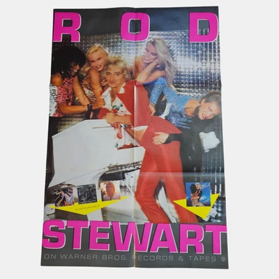 Rod Stewart Blondes Have More Fun 23x34 Vintage 1978 Promo Poster WEA Records - Image 1 of 4