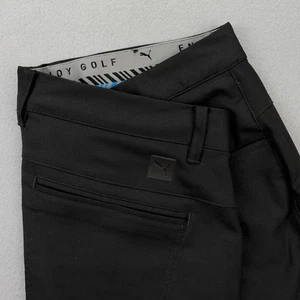 Puma Golfhose Herren 34x32 schwarz Chino Performance Enjoy Golf Zip Fly Freizeit - Bild 1 von 13