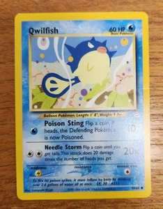 Tarjeta Pokémon Qwilfish, Neo Revelation Set 49/64 - Imagen 1 de 2