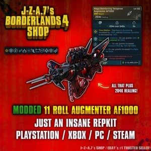 Borderlands 4✨ MODDED 11 ROLL AUGMENTER AF1000 REPKIT BL4✅PC-PS-XBOX✨ - Picture 1 of 2