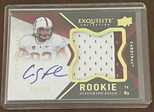 2012 Exquisite Collection 30/150 Coby Fleener #132 RPA Rookie Patch Auto, RC - Picture 1 of 2