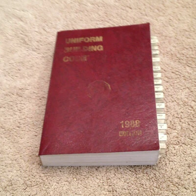 Vintage Nevada - Uniform Building code 1988 edition - Image 1 of 4