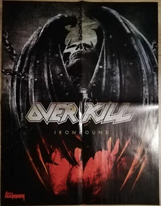 OVER KILL - Iron Bound - DIN A2 Poster - Hochformat - Rücks. HEILUNG - Imagen 1 de 2