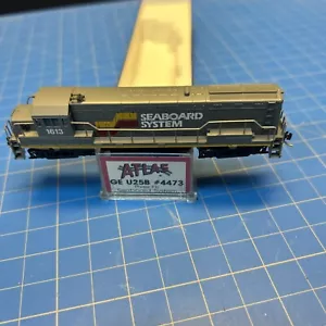 ATLAS ~ SEABOARD SYSTEM U25B POWERED LOCOMOTIVE #4473 ~ N SCALE ~ Tested - Picture 1 of 7