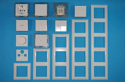 Jung Serie AS500 alpinweiß Steckdose Schalter Wippen - Auswahl nach Wunsch