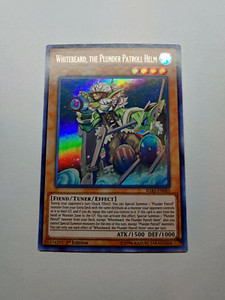 Whitebeard, the Plunder Patroll Helm - IGAS-EN085 NM Ultra Rare 1st Ed Yugioh