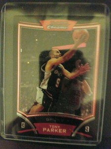 2008-09 Bowman Chrome Tony Parker San Antonio Spurs Mint 