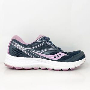 Saucony Womens Cohesion 12 S10471-2 Gray Running Shoes Sneakers Size 8.5