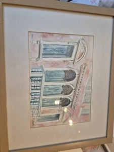 Zillah Richards Watercolour Framed Picture Signed - Picture 1 of 5