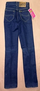 Vintage 1990’s Lee Strait Leg Girls Jeans, Deadstock NWT, Size 14 - Picture 1 of 3