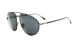 Tom Ford TF 0796 Cobra Sonnenbrille 01A schwarz/graue Gläser 59 neu - Bild 1 von 4