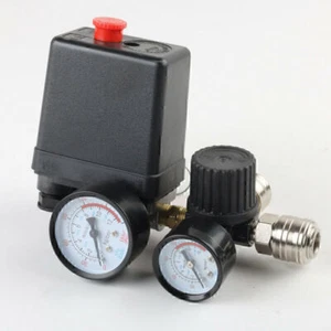 380V Luftkompressor Druckschalter Steuerventil Verteilerregler Anzeigen DHL - Bild 1 von 5