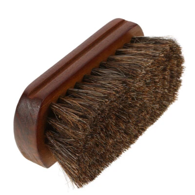Natural Horse Hair Beard Brush Wood Handle Moustache Shaving Facial Clean I9M8 - Image 1 of 4