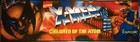 X-Men Children of the Atom (COTA) Arcade Marquee 26"x8"