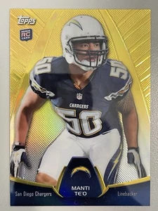2013 Topps Rookie Refractors #MBCMT Manti Te'o RC San Diego Chargers RC - Bild 1 von 2