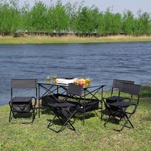 Ajikgn Set of 5, Indoor, Camping, Picnics, Beach,Backyard, BBQ, Party, Patio - Picture 1 of 4