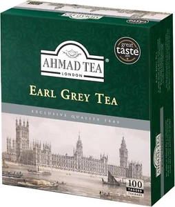 Ahmad Tea London Earl Grey Tea Premium Quality Black Tea with Bergamot x200 bags - Picture 1 of 6