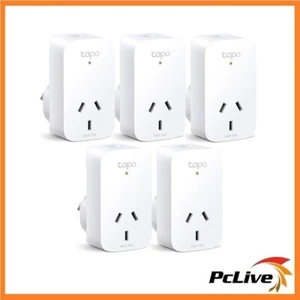 NEW TP-Link Tapo P110 5 PACK Mini Smart WiFi Plug Voice Control Schedule Timer - Picture 1 of 7