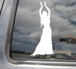 Belly Dancer Dance #5 - Dancing Car Bumper Window Vinyl Decal Sticker 10365 - Picture 1 of 2