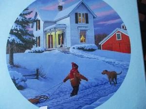 300 Stck. Großformat 20" Runde John Sloane Kunst Puzzle "Coming Home" Teile - Bild 1 von 1