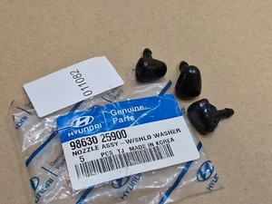 Hyundai Accent Windscreen Washer Nozzle X3 1999-2006 9863025900 Genuine NEW OEM - Picture 1 of 8