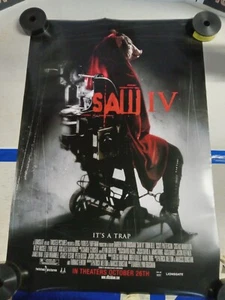 "Saw IV (4)" Original One-Sheet Movie Poster 27x40 (2007) D/S - Bild 1 von 4