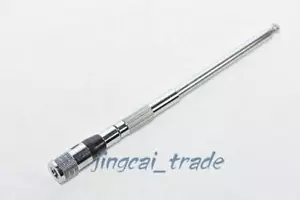 Antena plegable extensible de acero inoxidable VHF 136-174 SMA-Macho para Yaesu ICOM - Imagen 1 de 5