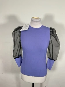 The Drop Women’s Purple Color 3/4 Sleeve Top Size S - Picture 1 of 7