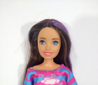 Mattel Barbie Dreamhouse Adventures Skipper Doll Redressed Purple Streak 2000s